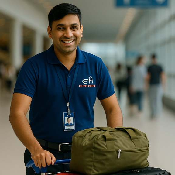 ELITE ASSIST – MEET & GREET + PORTER (DEPARTURE) –  Goa
